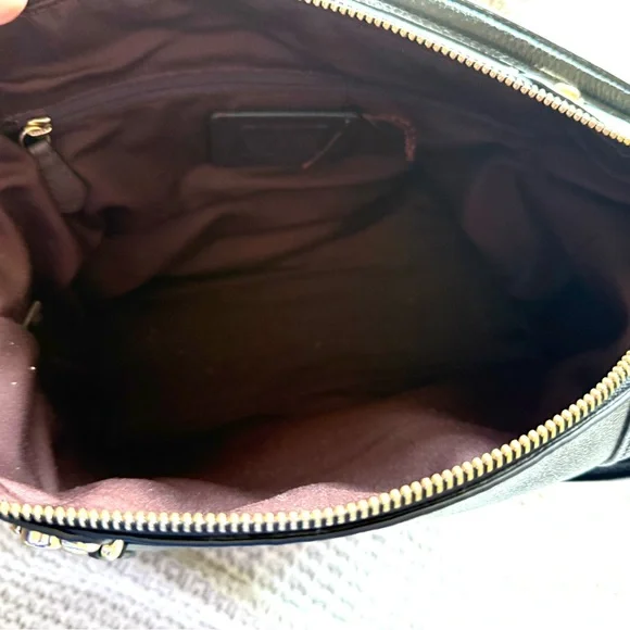 COACH Kacey Satchel Bag In Signature Canvas - Picture 10 of 13